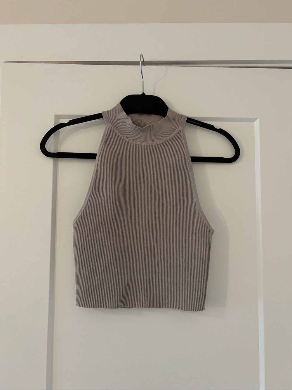 Artizia Babaton Halter Ribbed Top